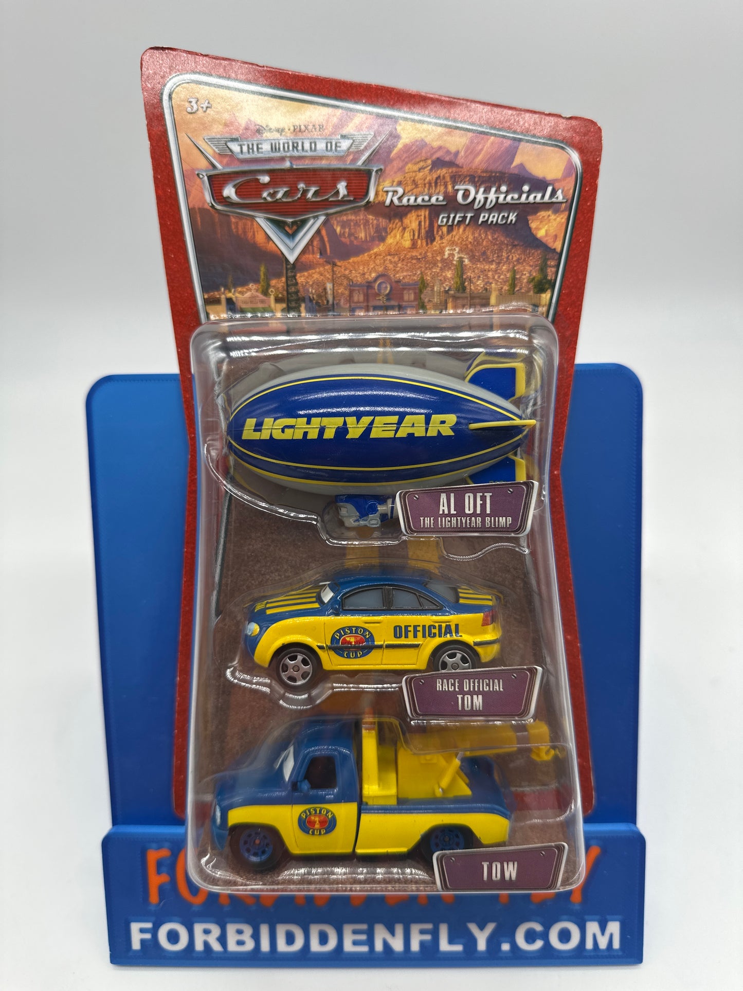 Disney Pixar Cars Movie - World of Cars Series - Race Officials Gift Pack 3 Pack