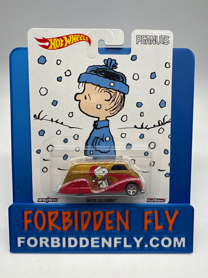 Hot Wheels Premium - Pop Culture Peanuts Christmas Holiday Series - Set of 5