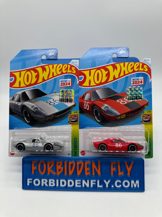 Hot Wheels Mainline - Factory Stickered 2024 - Porsche 904 Carrera GTS - Lot Of 2