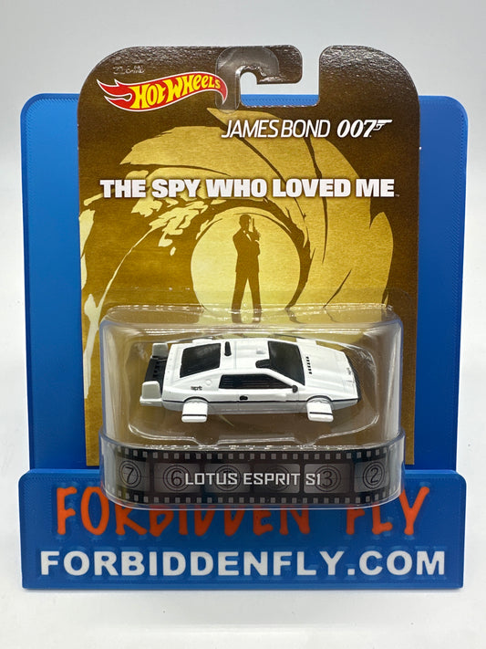 Hot Wheels 2014 Retro Entertainment Premium Single - 007 James Bond - The Spy Who Loved Me Lotus Esprit S1 Submarine (Movie Reel Packaging)
