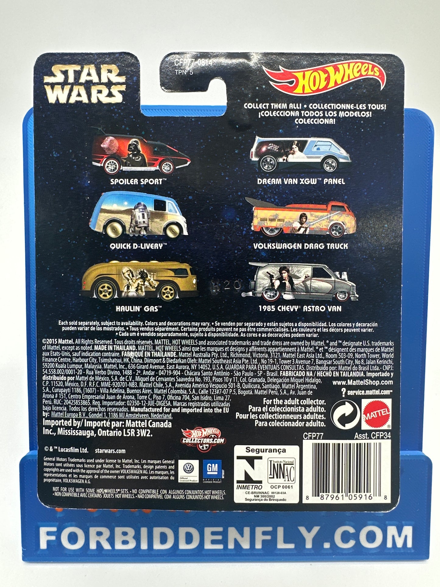 Hot Wheels Pop Culture Premium - Star Wars Series Single - R2-D2 Quick D-Livery
