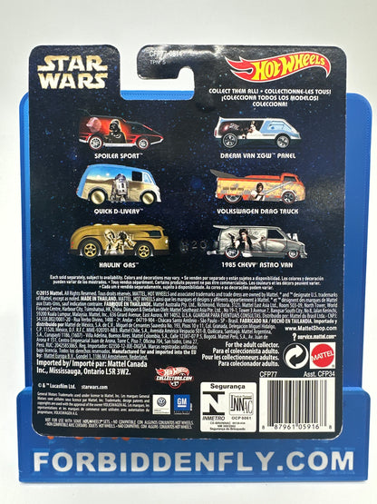 Hot Wheels Pop Culture Premium - Star Wars Series Single - R2-D2 Quick D-Livery