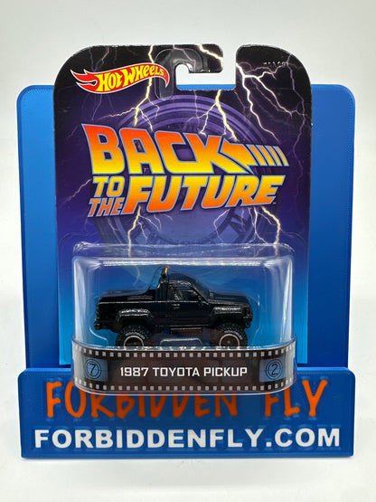 Hot Wheels 2014 Retro Entertainment Premium Single - Back to the Future - 1987 Toyota Pickup Truck (Movie Reel Packaging)