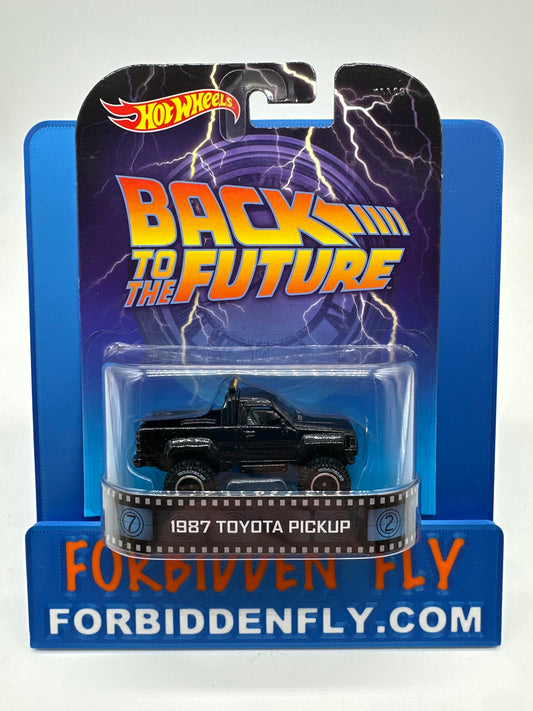 Hot Wheels 2014 Retro Entertainment Premium Single - Back to the Future - 1987 Toyota Pickup Truck (Movie Reel Packaging)
