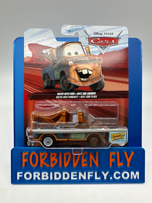 Disney Pixar Cars - 2024 Release - Mater with Sign