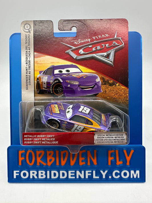 Disney Pixar Cars Movie - Scavenger Hunt Chase - Metallic Bobby Swift