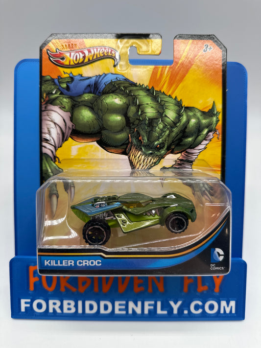 Hot Wheels Character Cars - 2012 DC Comics Series (Black Border) - Killer Croc