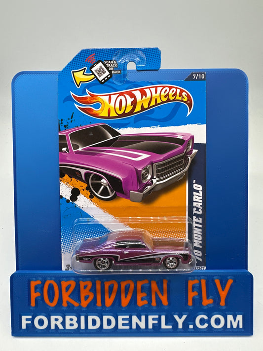 Hot Wheels 2012 Muscle Mania - ‘70 Monte Carlo - Purple
