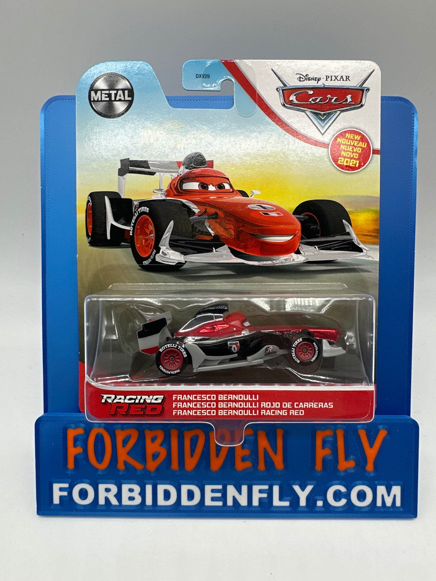 Disney Pixar Cars Movie - Racing Red Series - Complete Set of 6