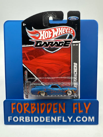 Hot Wheels Premium - HW Garage Series (Ford) - Satin Blue ‘72 Ford Ranchero (#20/20)