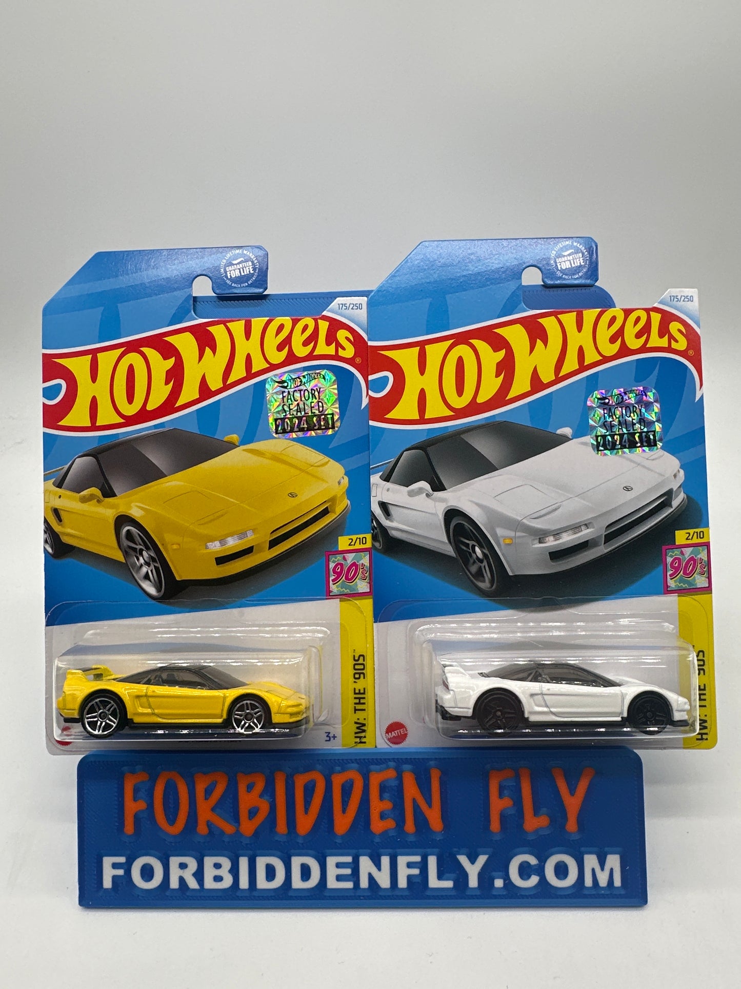 Hot Wheels Mainline - Factory Stickered 2024 - ‘90 Acura NSX - Lot Of 2