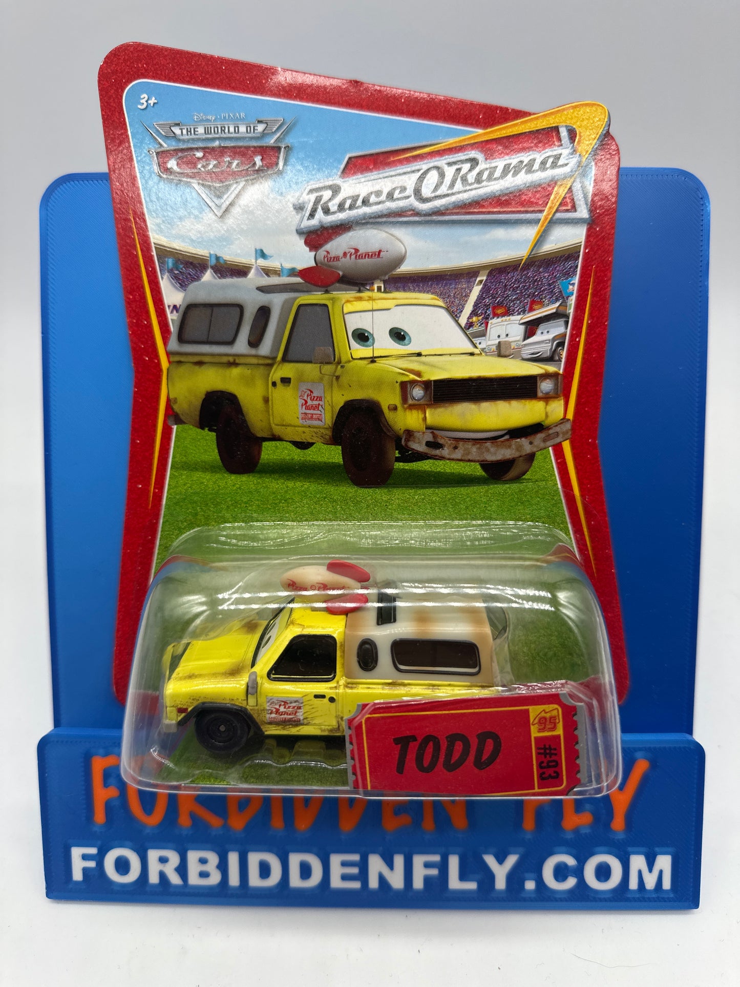 Disney Pixar Cars Movie - Race O Rama - Pizza Planet Truck Todd