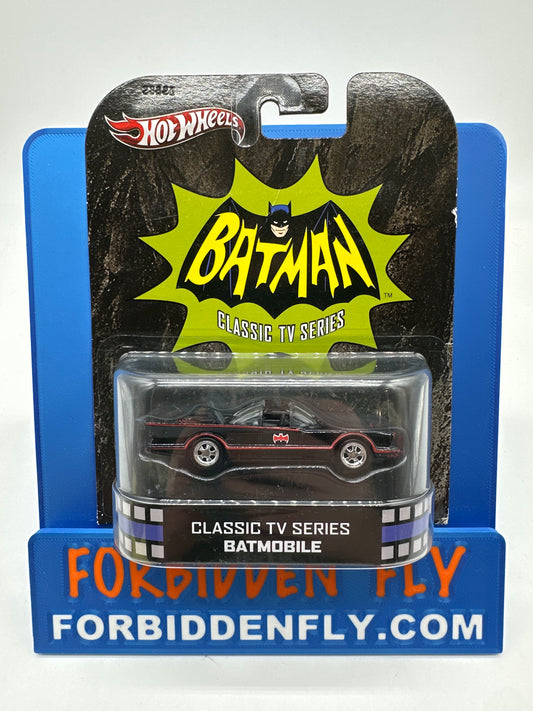 Hot Wheels 2013 Retro Entertainment Premium Single - DC Batman Classic TV Series Batmobile (Movie Reel Packaging)