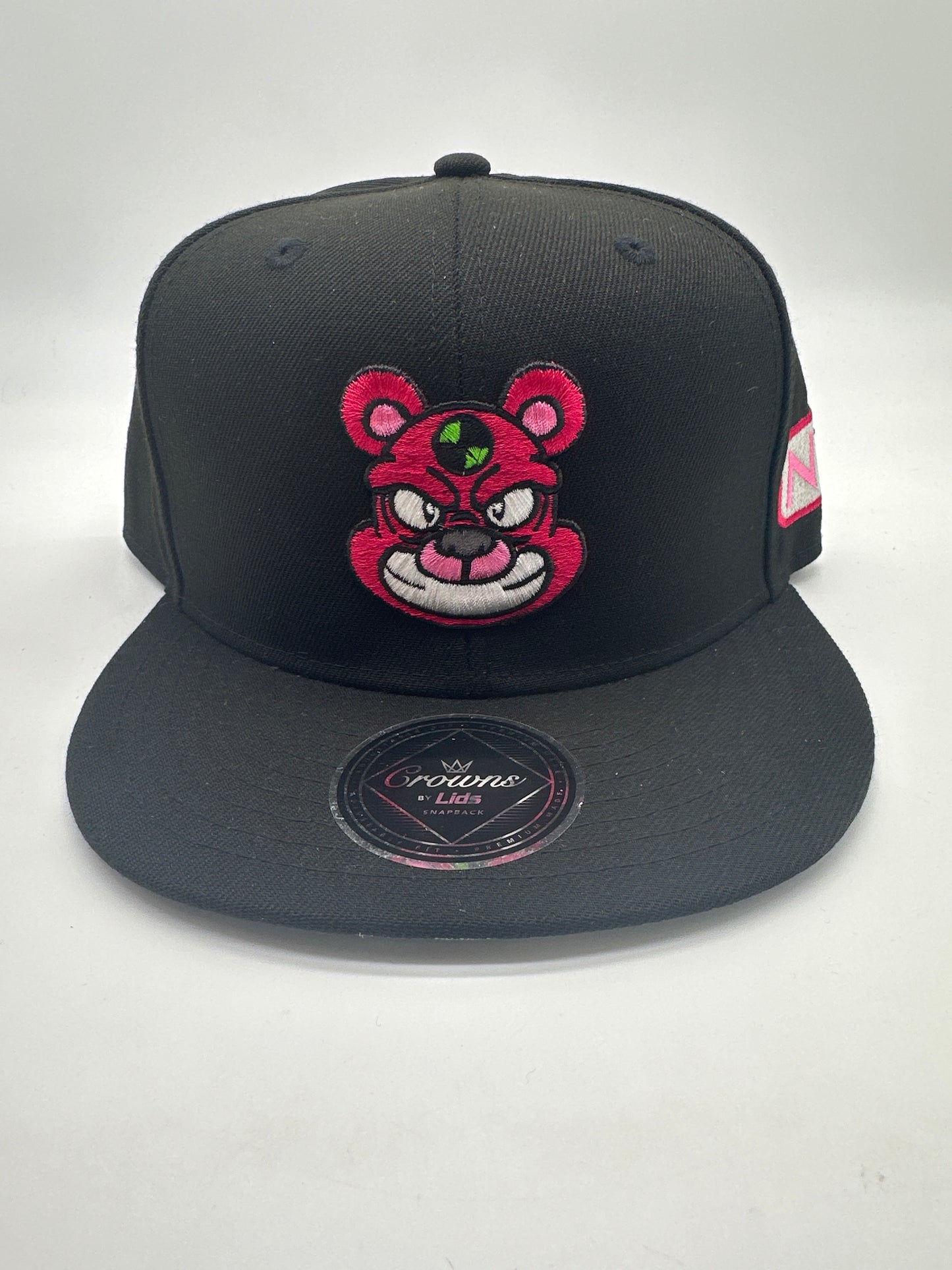 NVRLand Drip - Black & Pink Crash Test Gummy Hat (Common)