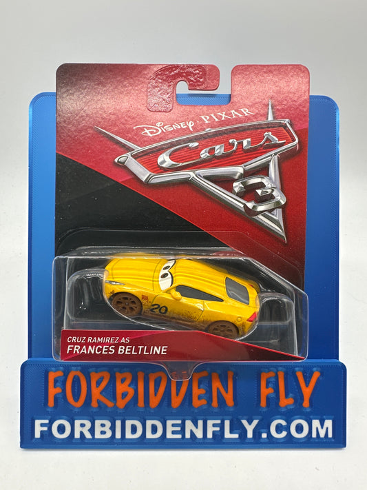 Disney Pixar Cars Movie - Cars 3 Thunder Hollow Demo Derby - Cruz Ramirez as Frances Beltline