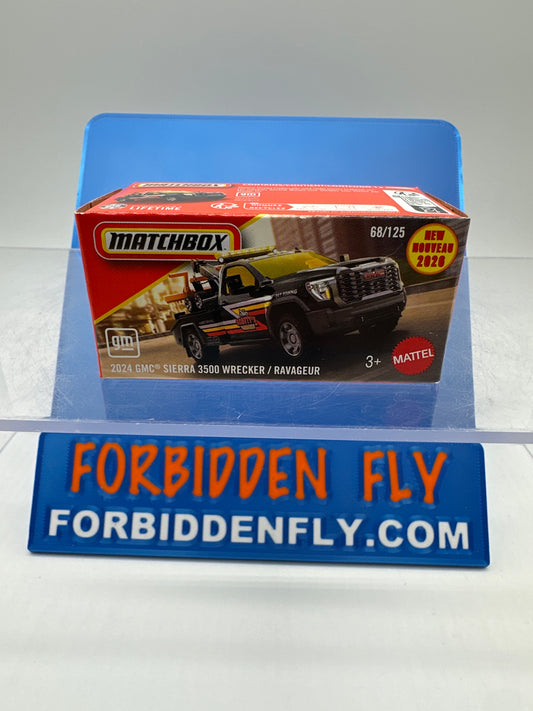 Matchbox Power Grabs 2026 - #68/125 - 2024 GMC Sierra 3500 Wrecker / Ravageur