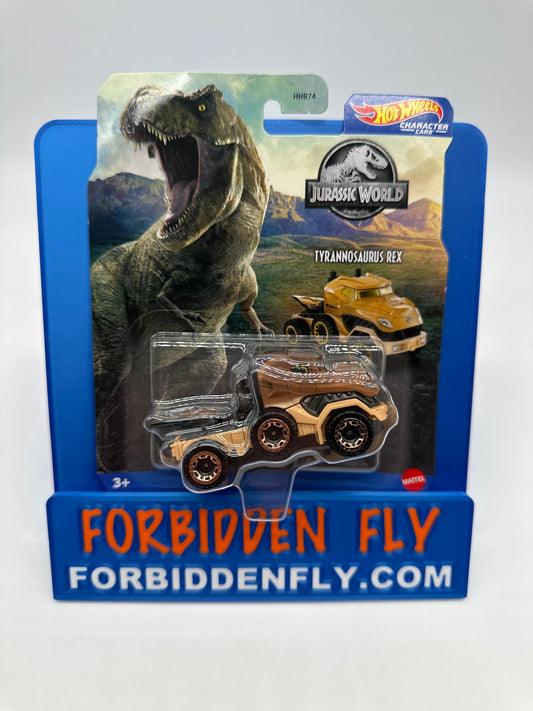 Hot Wheels Character Cars - 2024 Jurassic World Series - Tyrannosaurus Rex