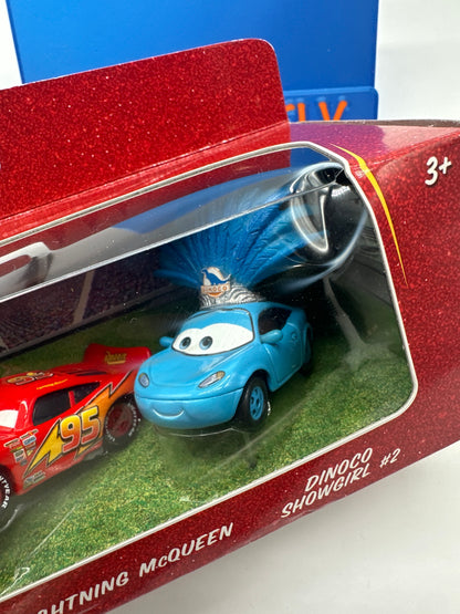 Disney Pixar Cars Movie - Race O Rama Series - Dinoco Showgirls 3 Car Gift Pack Set