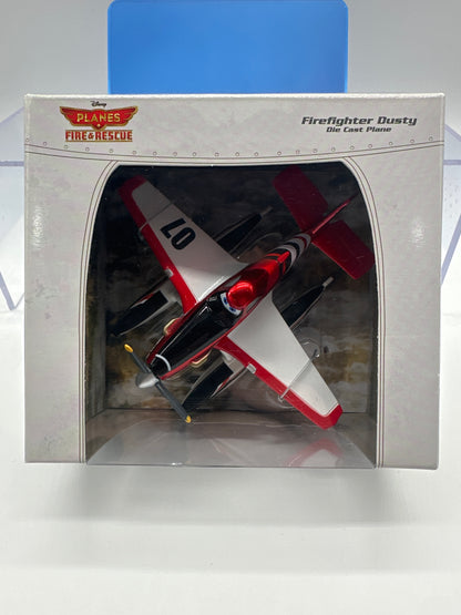 Disney Pixar Planes Movie - Disney Store 1:43 Exclusive - Race & Rescue Series Firefighter Dusty