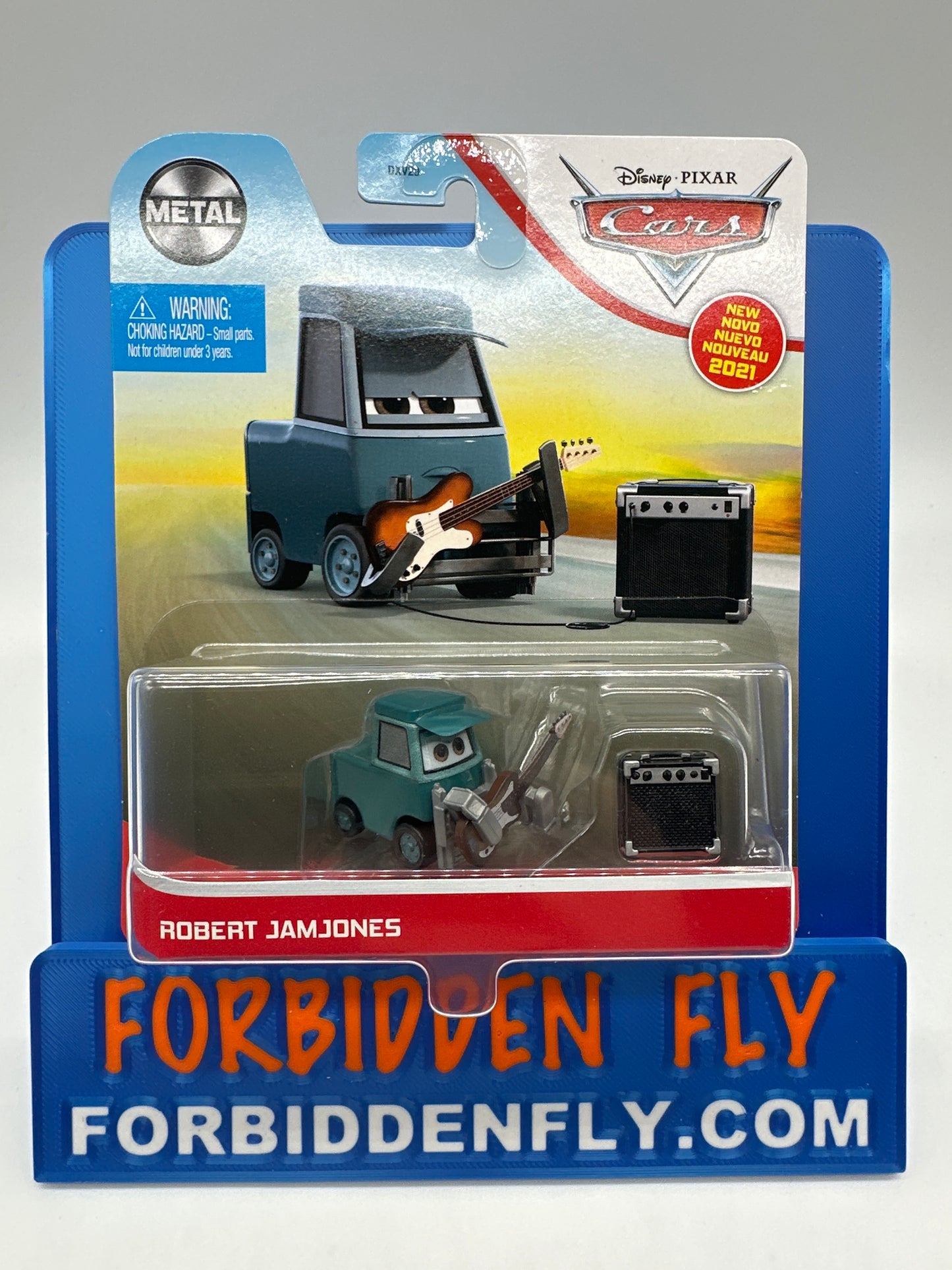 Disney Pixar Cars Movie - Metal Logo Card Release - Cars 3 Cotter Pin - Robert JamJones