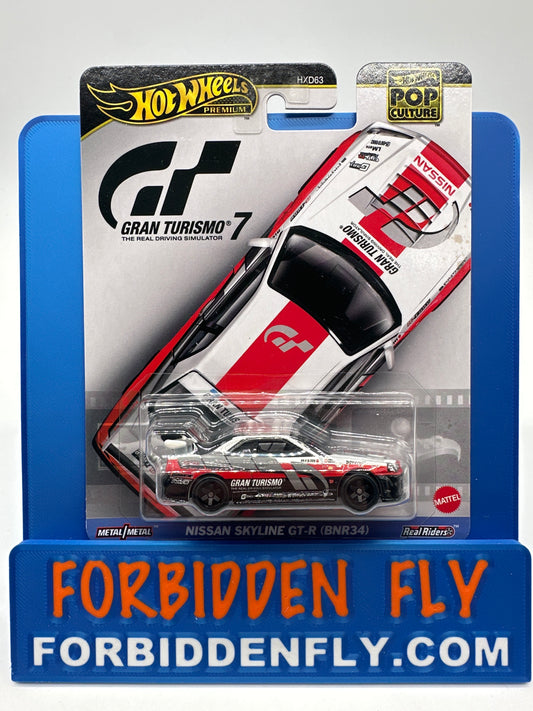 Hot Wheels Premium - Pop Culture 2024 - Gran Turismo Nissan Skyline GT-R (BNR34)