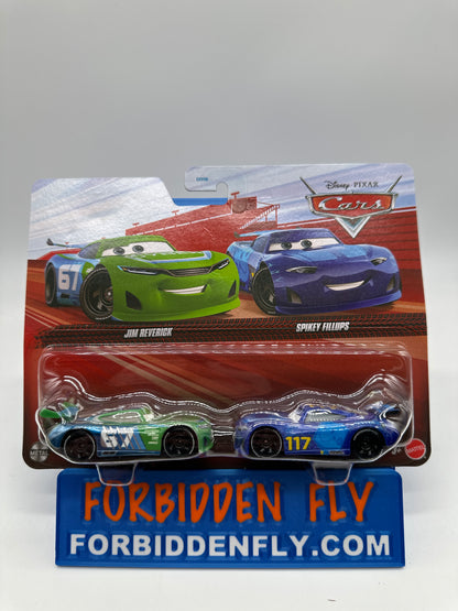 Disney Pixar Cars 2026 - (Two) 2 Pack - Jim Reverick & Spikey Fillups