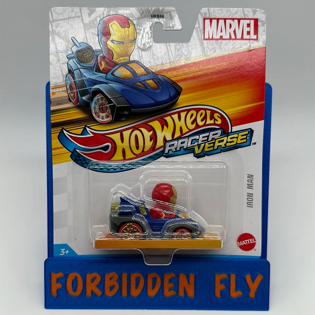 Hot Wheels - 2023 Racer Verse - Marvel (Avengers) Iron Man Car