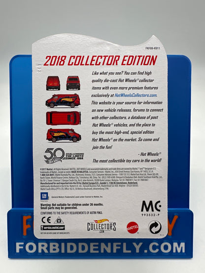 Hot Wheels Mail In - 2018 Factory Sticker Collector Edition #4 - Custom GMC Panel Van
