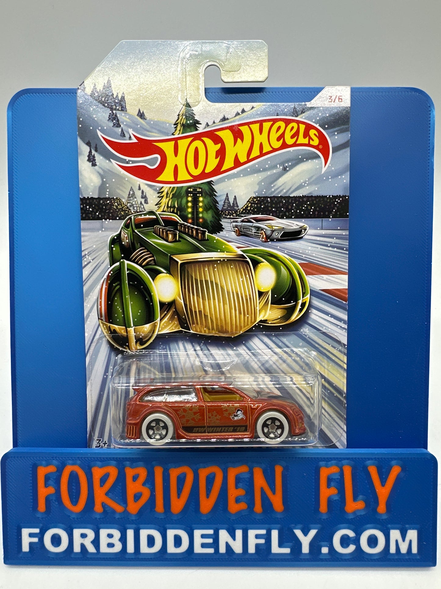 Hot Wheels - Wal Mart Exclusive 2019 Holiday Hot Rods Series - Complete Set of 6