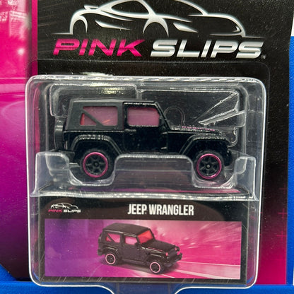 Jada 1:64 Scale - Pink Slips Series - Jeep Wrangler - Black