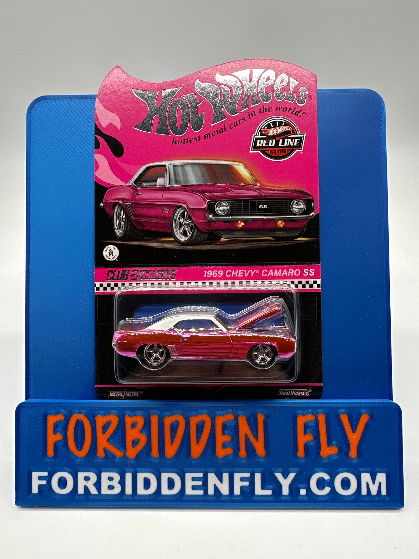 Hot Wheels RLC Red Line Club Release - Pink Party Car - 1969 Chevy Camaro SS