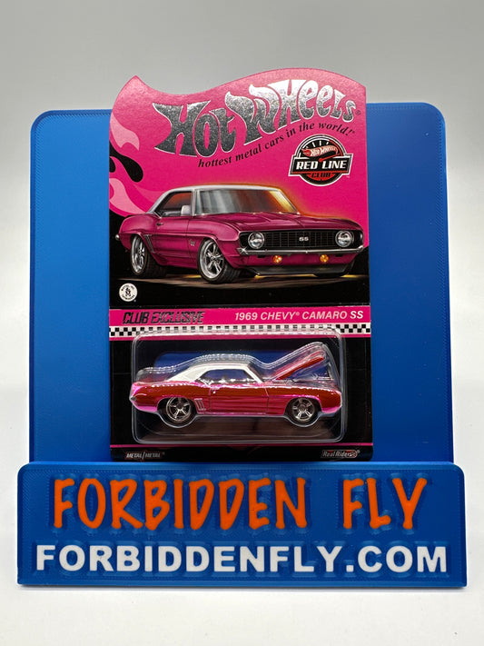 Hot Wheels RLC Red Line Club Release - Pink Party Car - 1969 Chevy Camaro SS