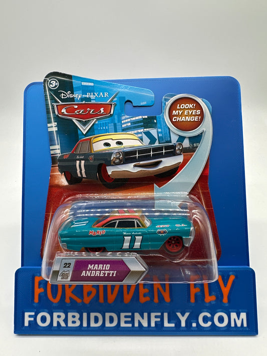 Disney Pixar Cars Movie - Eye Changing Mario Andretti