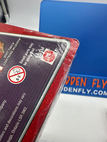 Disney Pixar Cars Movie - World of Cars Spin Out Lightning McQueen