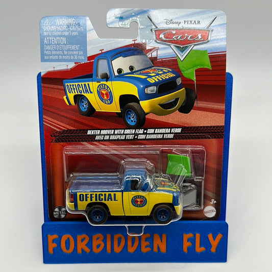 Disney Pixar Cars Movie - 2024 Release - Dexter Hoover with Green Flag