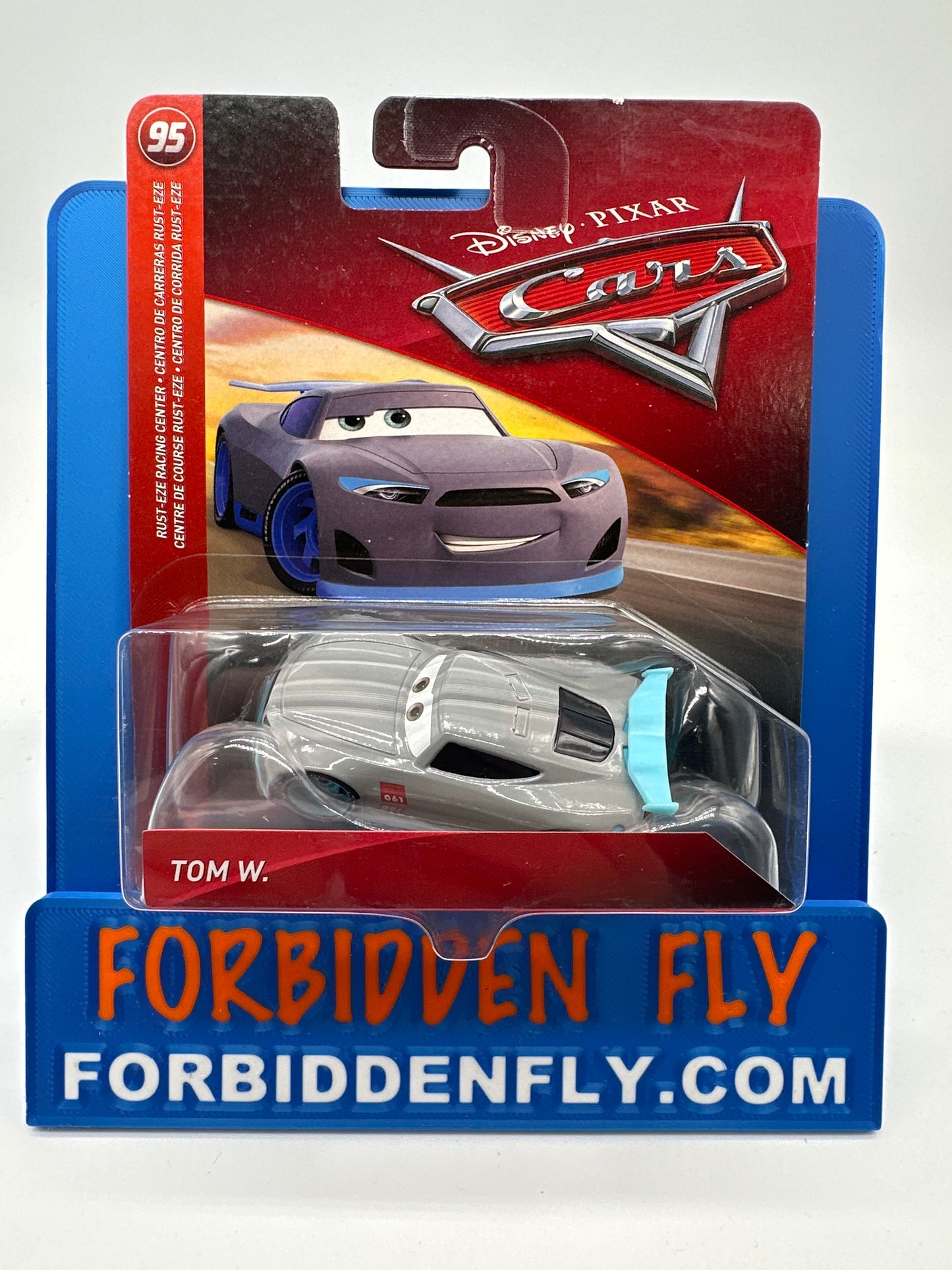 Disney Pixar Cars Movie - Rust-Eze Racing Center Series - Tom W.