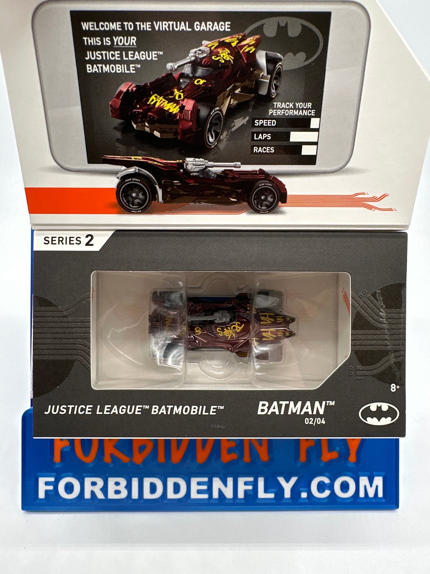 Hot Wheels Boxed Series 2 ID Car - Batman - Justice League Batmobile