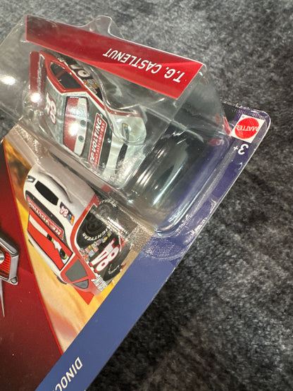 Disney Pixar Cars Movie - Dinoco 400 Series - T.G. Castlenut (#84 Revolting Piston Cup Racer)