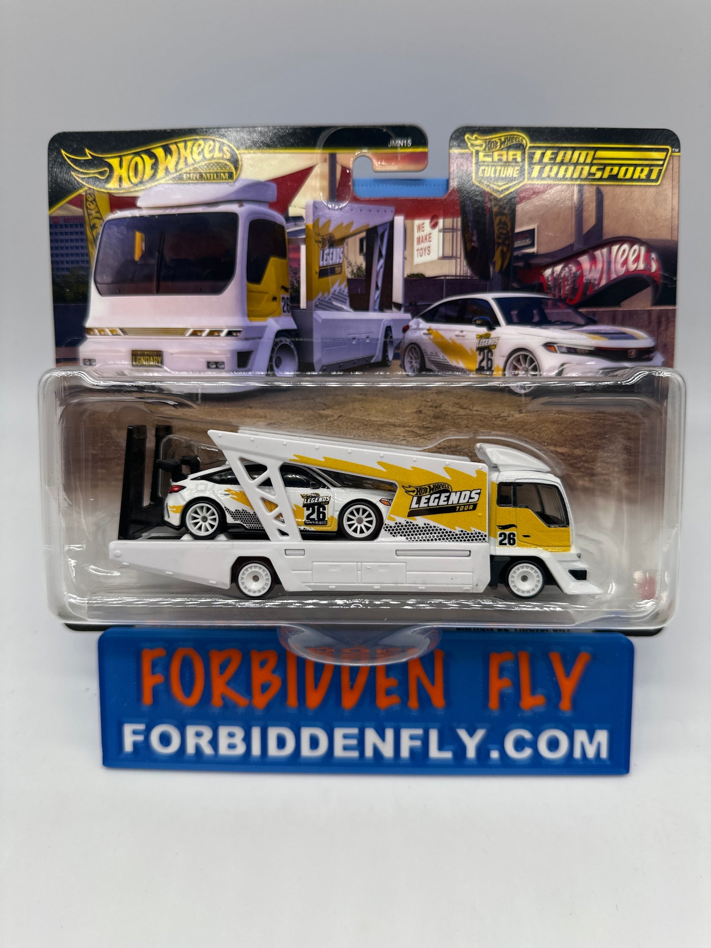 Hot Wheels Car Culture Team Transport - Walmart 2026 Legends Tour Exclusive - ‘24 Honda Civic Type R & Kousoku Hauler