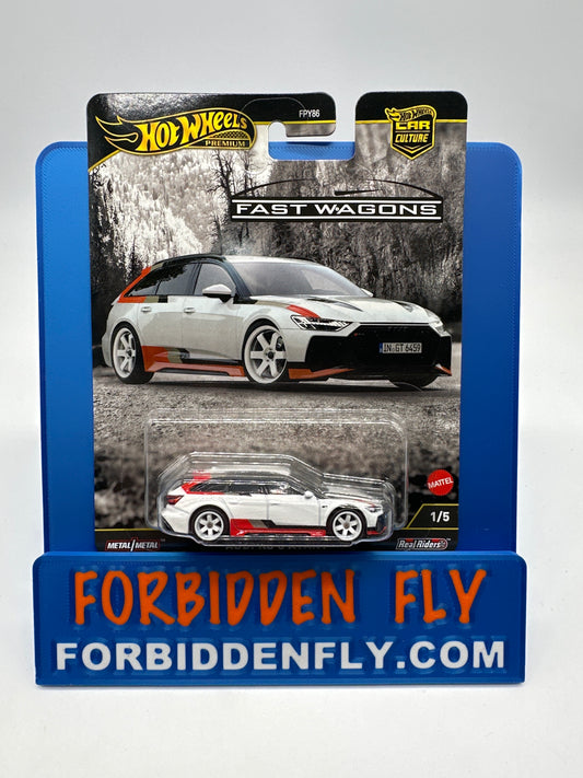 Hot Wheels Car Culture Premium - 2025 Fast Wagons Series Single - #1/5 - Audi RS 6 Avant