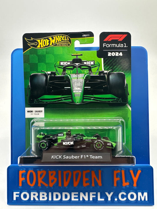 Hot Wheels 2025 Formula 1 Premium Series - KICK Sauber Racing #24 - Zhou Guanyu