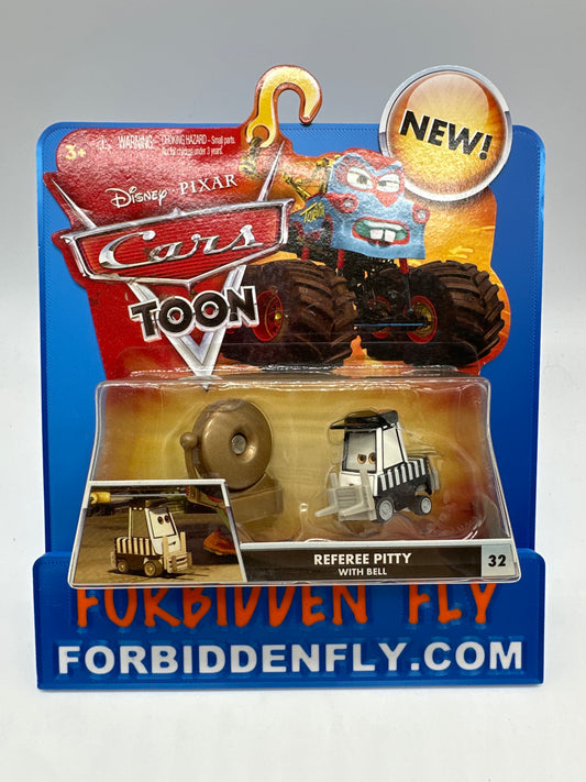Disney Pixar Cars Movie - Cars Toon Series - Referee Pitty w/ Bell