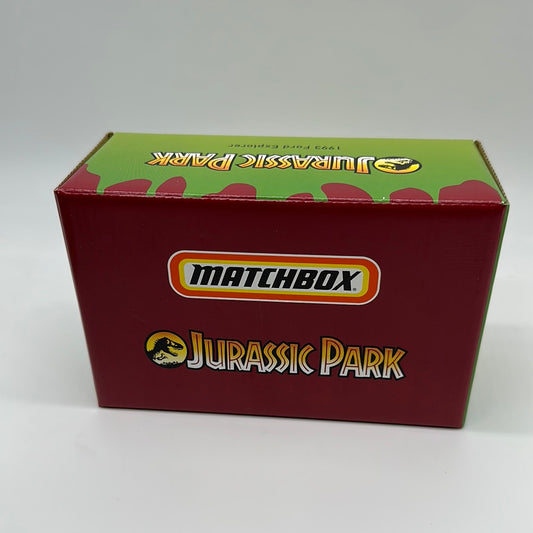 Matchbox Mattel Creations - 2022 Release - Jurassic Park 1993 Ford Explorer