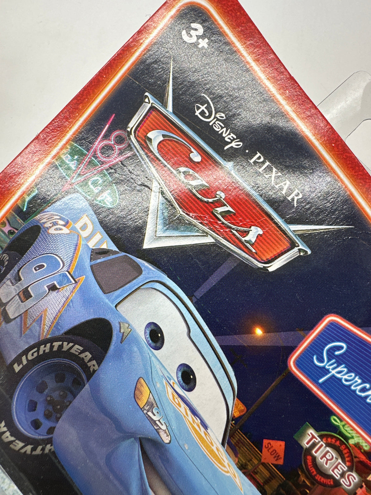 Disney Pixar Cars Movie - Supercharged - Dinoco Lightning McQueen