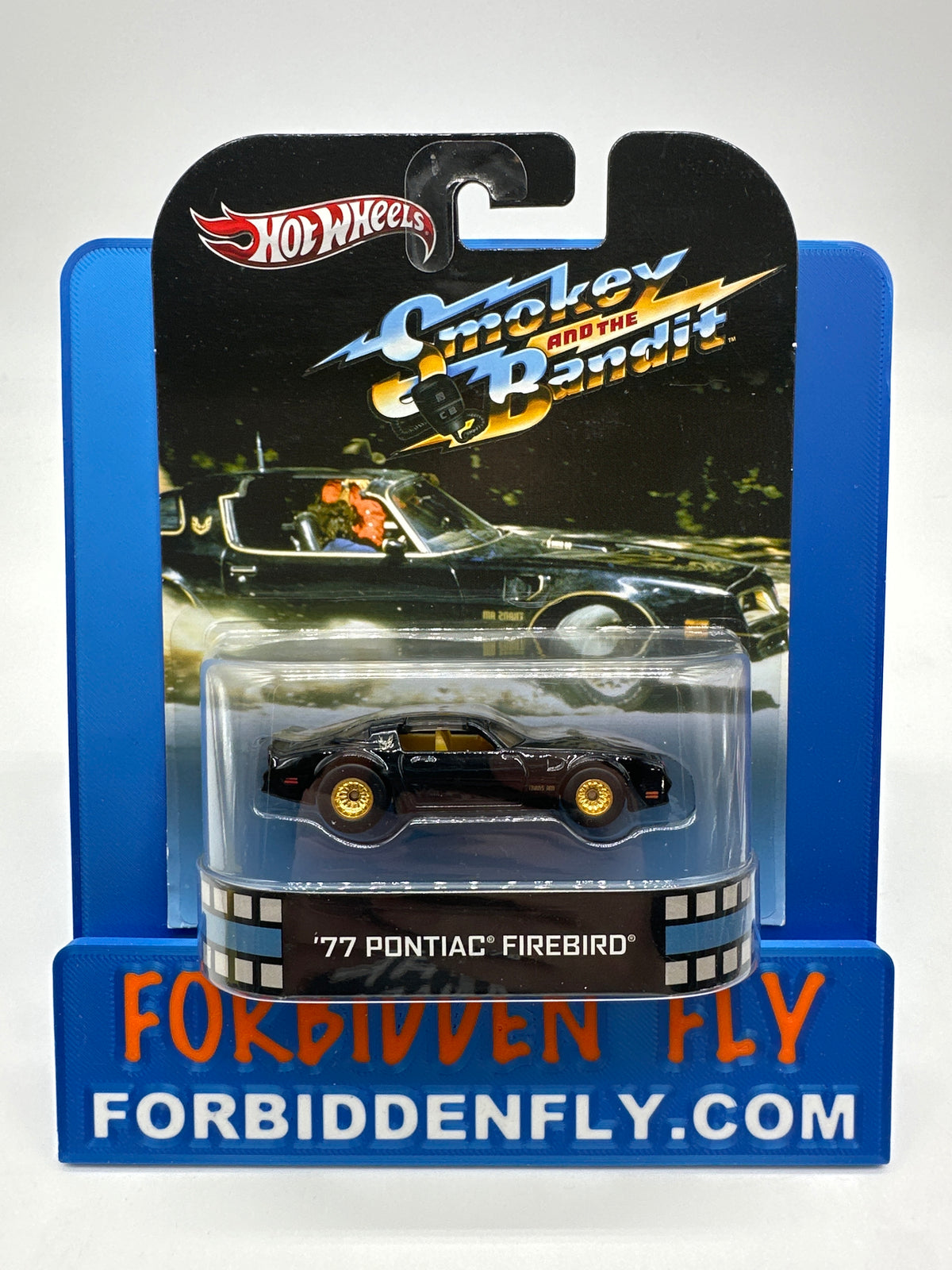 Hot Wheels Retro Entertainment Premium Single - 2013 Smokey and the Bandit ‘77 Pontiac Firebird (Movie Reel Packaging)