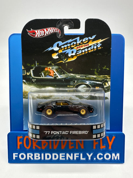 Hot Wheels Retro Entertainment Premium Single - 2013 Smokey and the Bandit ‘77 Pontiac Firebird (Movie Reel Packaging)