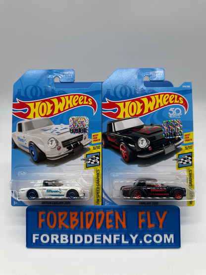 Hot Wheels Mainline - Factory Stickered 2018 - Fairlady 2000 - Lot Of 2