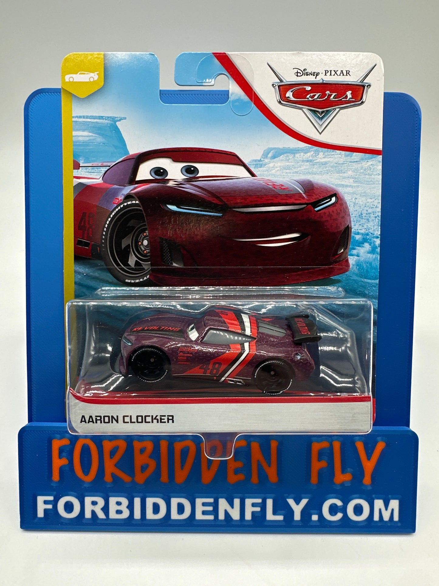 Disney Pixar Cars Movie - Next Gen Piston Cup Racers Series - #48 Aaron Clocker (Revolting)