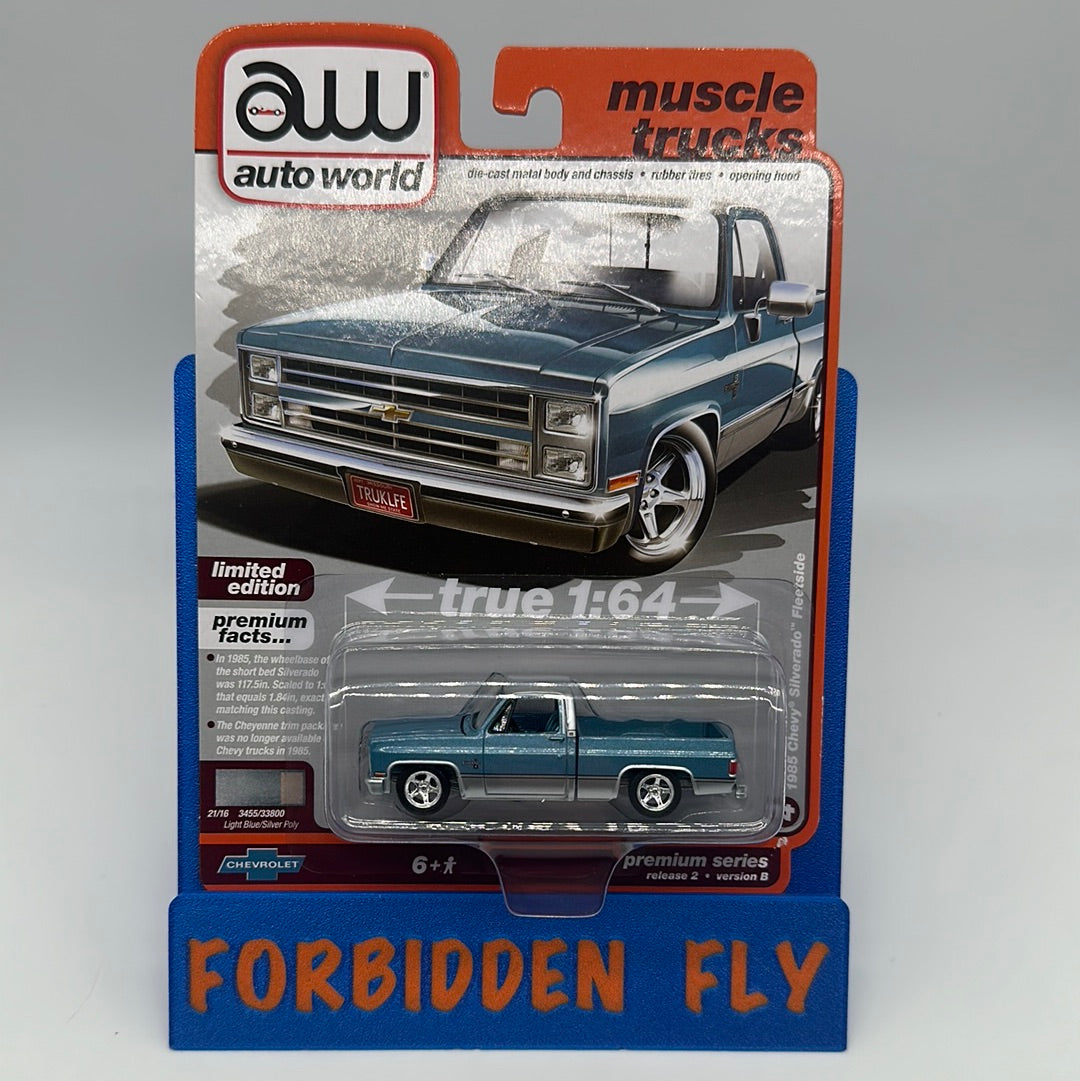 Auto World Muscle Trucks Series - Release 2 - 1985 Chevy Silverado Fleetside - Version B