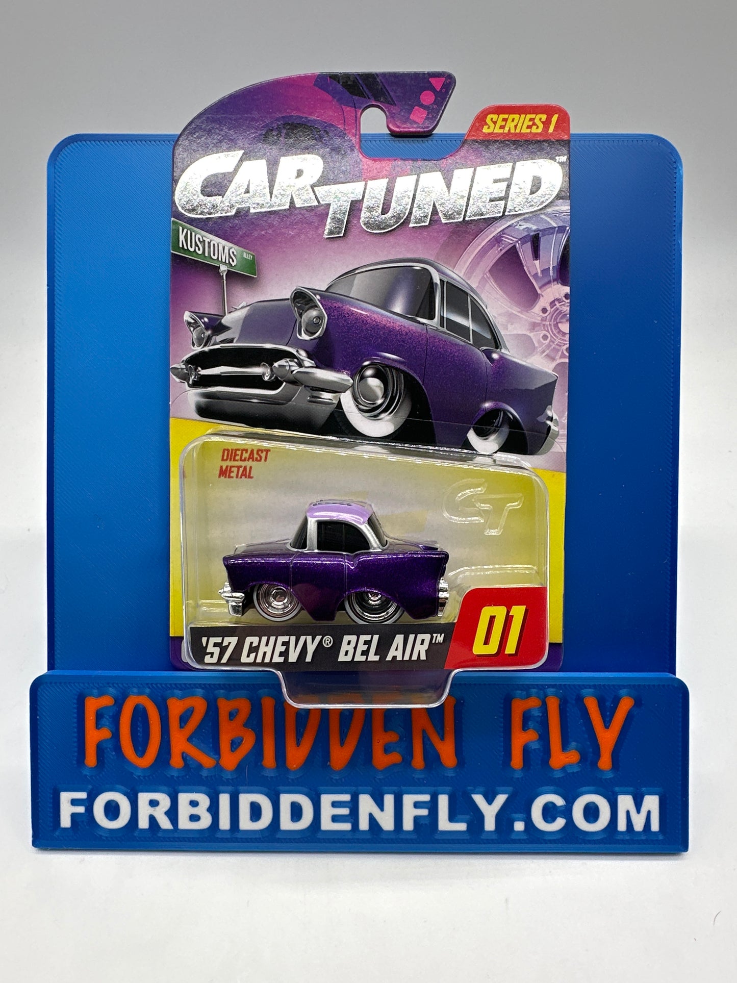 CarTuned - Walgreens Exclusive - Series 1 - #1 - Purple ‘57 Chevy Bel Air